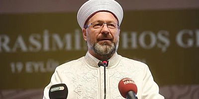 Diyanet İşleri Başkanı Erbaş: Zekat kalıcı konutlar için verebilirler