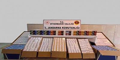 Diyarbakır'a kargo aracıyla gönderilen 180 bin makaron ele geçirildi