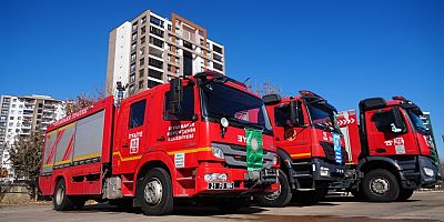 Diyarbakır Büyükşehir Belediyesi, 21 yeni itfaiye aracı aldı