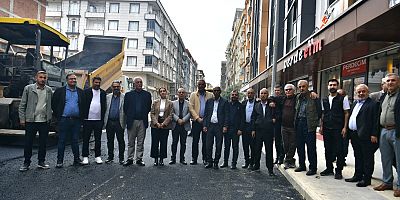 Diyarbakır Büyükşehir Belediyesi, Bismil’de Akpınar Caddesi’ni yeniliyor