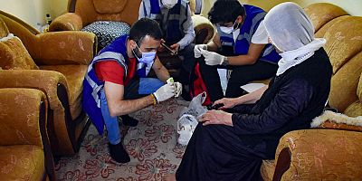 Diyarbakır Büyükşehir Belediyesi evde sağlık ve bakım hizmeti veriliyor
