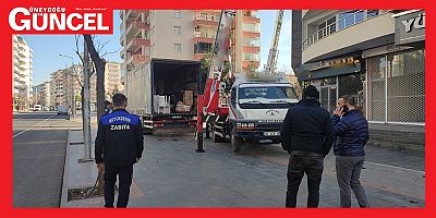 Diyarbakır Büyükşehir Belediyesi nakliyecileri sıkı denetime aldı.