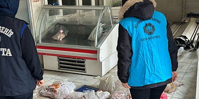  Diyarbakır Büyükşehir Belediyesi son kullanma tarihi geçen 278 kg ete el konuldu