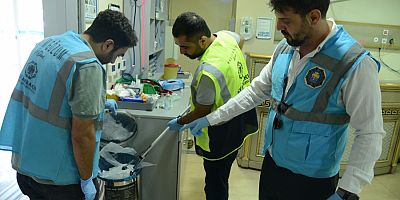 Diyarbakır Büyükşehir Belediyesi, Tıbbi Atıkların Kontrolü İçin Sağlık Kuruluşlarında Denetim Gerçekleştiriyor