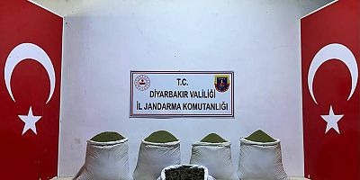 Diyarbakır'da 111 kilogram esrar ele geçirildi