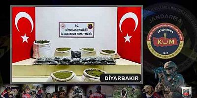 Diyarbakır'da 114 kilo uyuşturucu ele geçirildi