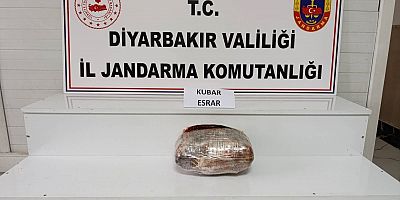Diyarbakır'da 14,5 kilogram uyuşturucu madde ele geçirildi