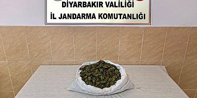 Diyarbakır’da 3 kilogram uyuşturucu madde ele geçirildi