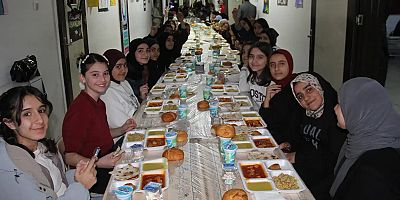 Diyarbakır’da 350 öğrenci aynı sofrada buluştu