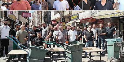 Diyarbakır'da 45 gündür tamamlanmayan yol çalışması esnafı sokağa döktü