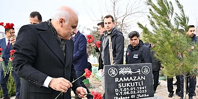 DİYARBAKIR’DA 6 ŞUBAT ANMASI: VALİ ZORLUOĞLU KABİRLERİ ZİYARET ETTİ, MEVLİT VE AFAD PROGRAMINA KATILDI