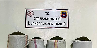 Diyarbakır'da 68 kilo esrar ele geçirildi