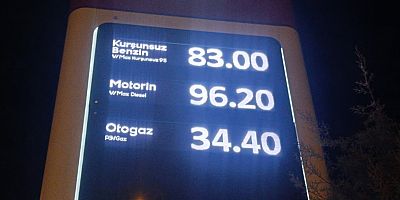 Diyarbakır’da akaryakıt tabelaları hareketli: Motorinde indirim beklentisi sürüyor