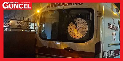 Diyarbakır'da ambulans araçlarına taşlı saldırı