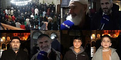 Diyarbakır'da Beraat Kandili Mevlid-i şerif ve ilahilerle ihya edildi