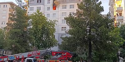 Diyarbakır'da bir binada çıkan yangın paniğe yol açtı