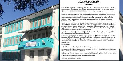 Diyarbakır'da Bir Okulda vahim iddia: Öğretmen öğrencilere sapkın grupların klibini izletmiş!