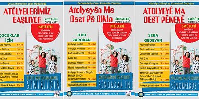 Diyarbakır’da Çocuklar İçin Atölye Zamanı