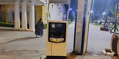 Diyarbakır’da engelli araç şarj istasyonu kullanılamaz halde