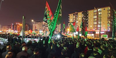 Diyarbakır'da Gazze'deki son katliamlar telin edildi, İslam ülkelerine çağrı yapıldı
