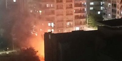 Diyarbakır'da havai fişek okulda yangına neden oldu