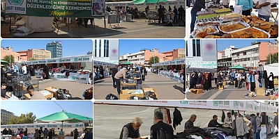 Diyarbakır'da ihtiyaç sahibi aileler yararına kurulan kermes devam ediyor
