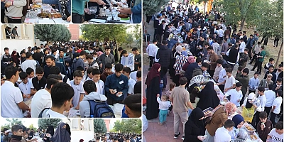 Diyarbakır’da İmam Hatipli öğrenciler Gazzeli akranları yararına kermes düzenledi