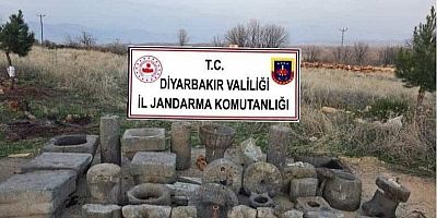 Diyarbakır’da İslami ve Roma Dönemi'ne ait eserler ele geçirildi