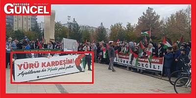 Diyarbakır'da İsrail'in Gazze Politikalarına Karşı Büyük Çaplı Protesto