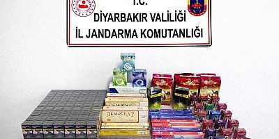 Diyarbakır’da Kaçakçılığa Jandarma Darbesi: Çok Sayıda Kaçak Ürün Ele Geçirildi