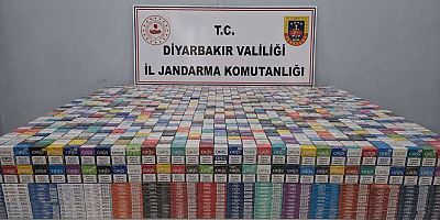 Diyarbakır’da Kaçakçılık Operasyonu: 40 Bin Paket Kaçak Sigara Ele Geçirildi
