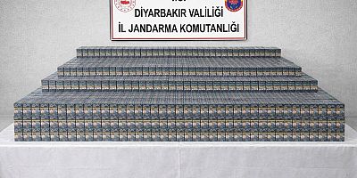 Diyarbakır’da kaçakçılık operasyonu
