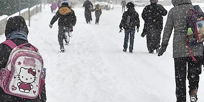 Diyarbakır'da kar nedeniyle eğitim kurumları tatil