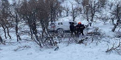 Diyarbakır'da kar yağışı ve buzlanma kaza getirdi: 1 ölü, 3 yaralı