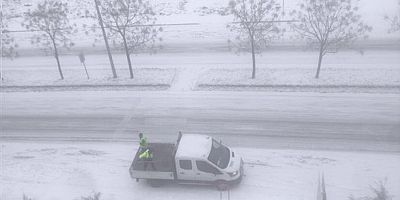 Diyarbakır’da Karla Mücadele Gecikti