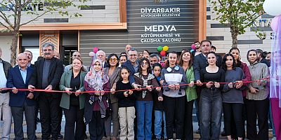 Diyarbakır’da Medya Kütüphanesi hizmete açıldı