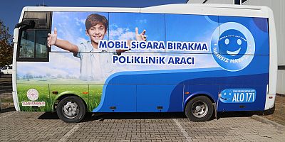 Diyarbakır’da mobil sigara bırakma polikliniği hizmete girdi