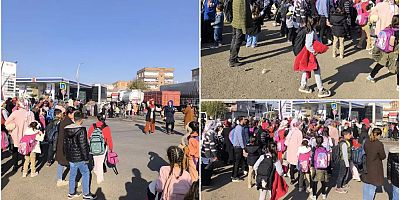 Diyarbakır'da okul yolunda ağır yaralanan öğrenci için veliler yolu kapattı