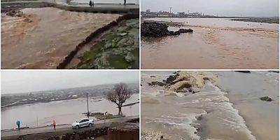 Diyarbakır’da sağanak yağış taşkınlara neden oldu