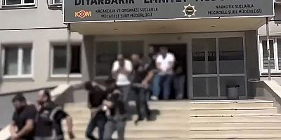 Diyarbakır'da silahlı suç örgütüne operasyon: 15 tutuklama