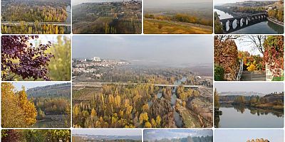 Diyarbakır'da sonbahar renkleri şehri süsledi