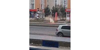 Diyarbakır'da şüpheli çanta fünye ile patlatıldı