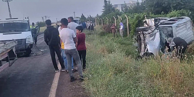 Diyarbakır'da trafik kazası: 2'si ağır 7 yaralı