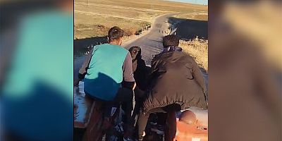 Diyarbakır'da traktör kazası: 2 yaralı