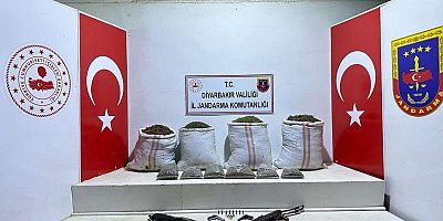 Diyarbakır'da uyuşturucu operasyonu: 74 kilogram esrar ele geçirildi