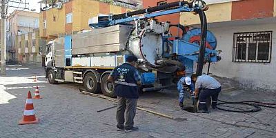 Diyarbakır'da yaklaşık 1,5 milyon metre şebekede temizlik çalışması