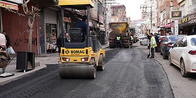 Diyarbakır’da Yol Onarım Çalışmaları Sürüyor