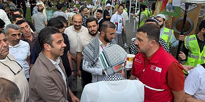 DİYARBAKIR’DAN FİLİSTİN’E GÜÇLÜ MESAJ: “FİLİSTİN YALNIZ DEĞİLDİR”