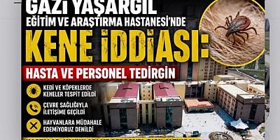 Diyarbakır Gazi Yaşargil Hastanesi’nde Kene İddiası Endişe Yarattı