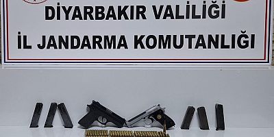 DİYARBAKIR JANDARMA’DAN ARALIKSIZ SİLAH OPERASYONU